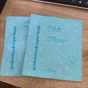 Tula Skincare star bright face masks